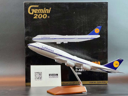 GeminiJets 1/200 Lufthansa Boeing 747-8i Retro Livery D-ABYT G2DLH536
