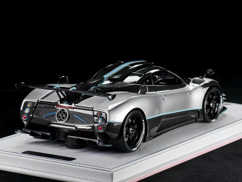 Peako 1/18 Pagani Zonda 760 Resin Model – Alpine Silver