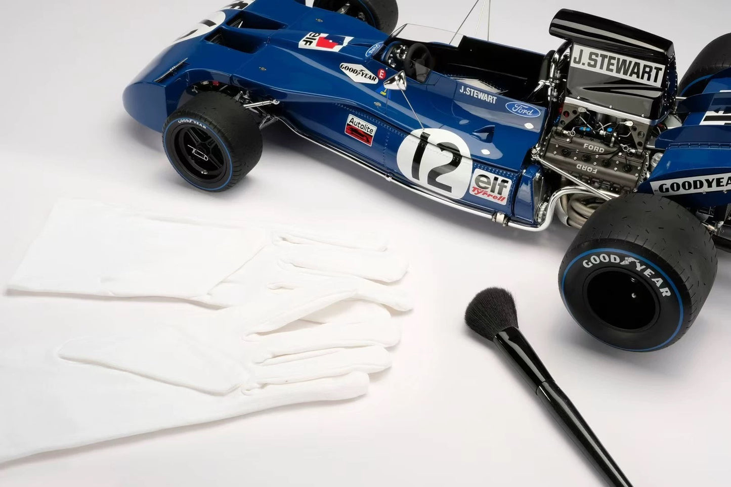 Amalgam 1/8 Tyrrell 003 British Grand Prix Winner Resin Model