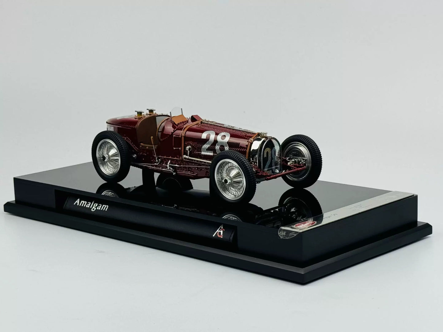 Amalgam 1/18 Bugatti Type 59 1934 Monaco Grand Prix Resin Model