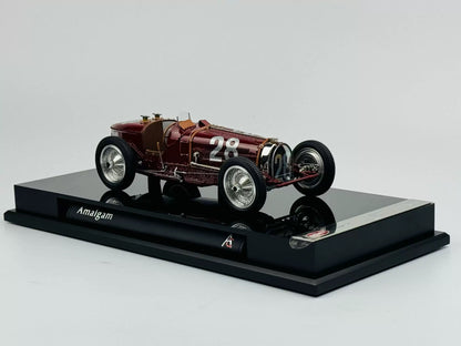 Amalgam 1/18 Bugatti Type 59 1934 Monaco Grand Prix Resin Model