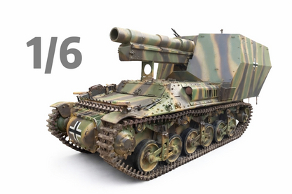 1/6 Sd.Kfz.135 Hummel 15cm Self-Propelled Howitzer Model