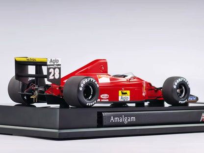Amalgam 1/18 Ferrari F1-89 1989 British GP #28 Resin Model