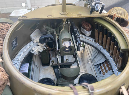 1/6 Scale WWII U.S. M8 Greyhound Armored Car Full Interior Display Model