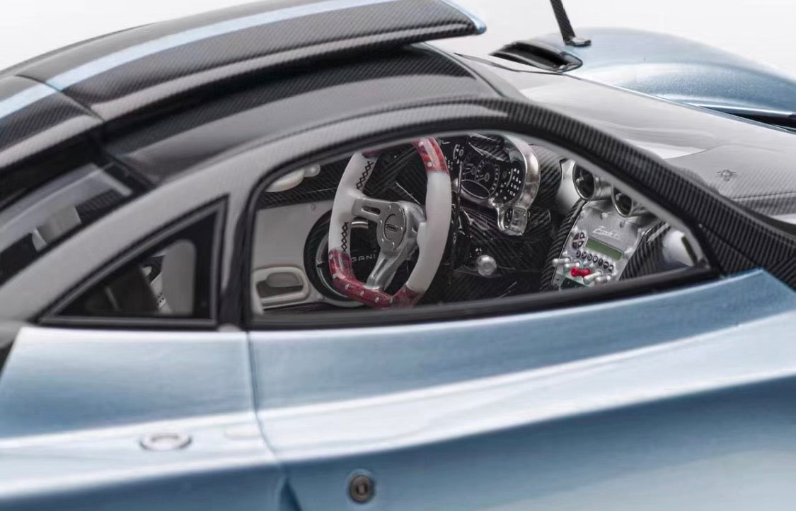 HH Model 1/18 Pagani Zonda 760 Coupe Azzurro Thetys Limited 10