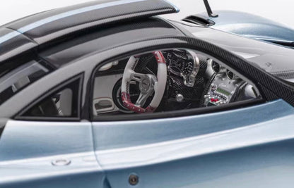 HH Model 1/18 Pagani Zonda 760 Coupe Azzurro Thetys Limited 10