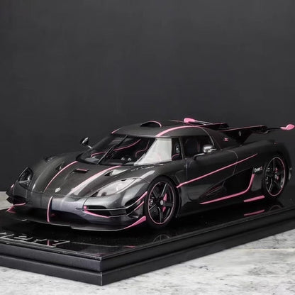Frontiart 1/12 Koenigsegg One:1 Resin Model | Carbon Pink Edition | Collector Grade