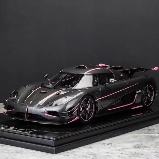 Frontiart 1/12 Koenigsegg One:1 Resin Model | Carbon Pink Edition | Collector Grade