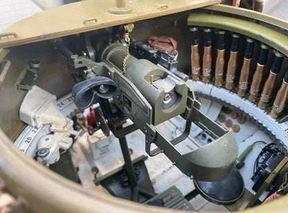 1/6 Scale WWII U.S. M8 Greyhound Armored Car Full Interior Display Model