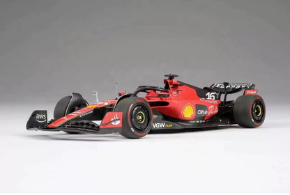 Amalgam 1/18 Ferrari SF-23 No.16 Charles Leclerc 2023 Resin Model