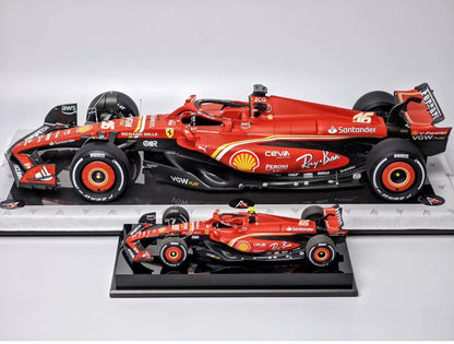Amalgam 1/8 Ferrari SF-24 Formula 1 Resin Model – Charles Leclerc