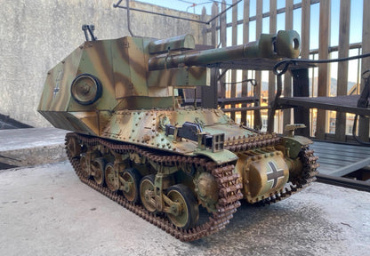 1/6 Scale Sd.Kfz.135/2 105mm Self-Propelled Gun Full Interior Custom Model