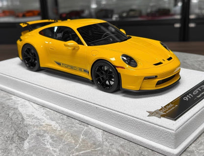 FuelMe Porsche 911 (992) GT3 Signal Yellow Limited Edition 1/18 Resin Model