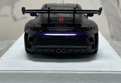 FuelMe Porsche 911 GT3 RS 992 Amethyst Purple No.01/30 1/18 Resin Model