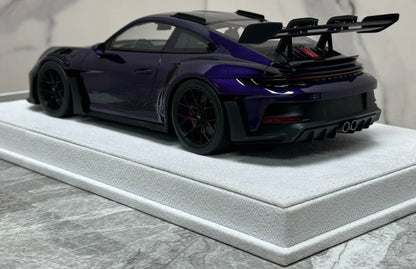 FuelMe Porsche 911 GT3 RS 992 Amethyst Purple No.01/30 1/18 Resin Model
