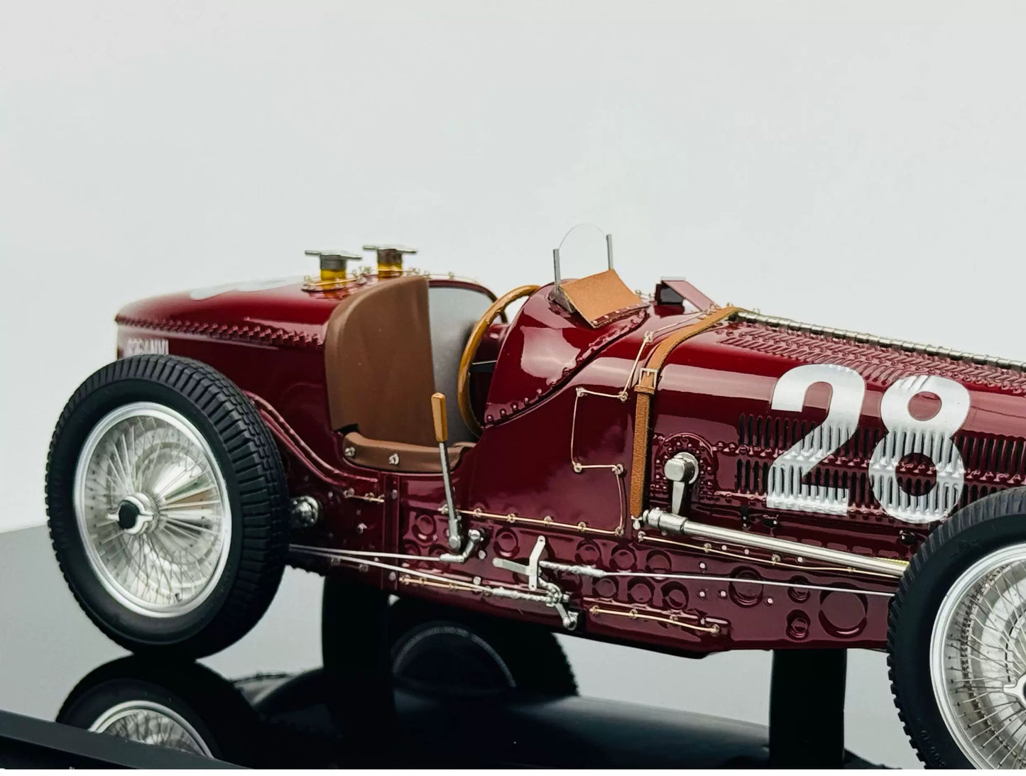 Amalgam 1/18 Bugatti Type 59 1934 Monaco Grand Prix Resin Model