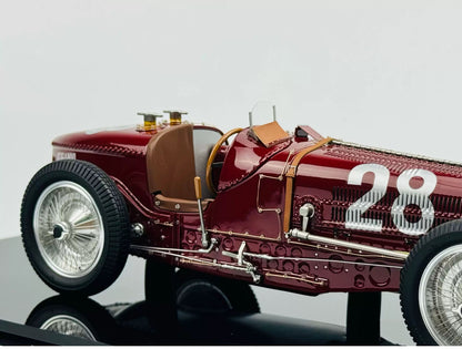 Amalgam 1/18 Bugatti Type 59 1934 Monaco Grand Prix Resin Model
