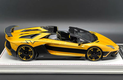 Davis&Giovanni 1/18 lamborghini aventador lp750-sv pearl yellow – limited to 8 pcs