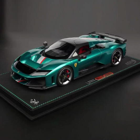 BBR 1/18 Ferrari F80 Gem Green Metallic Resin Model