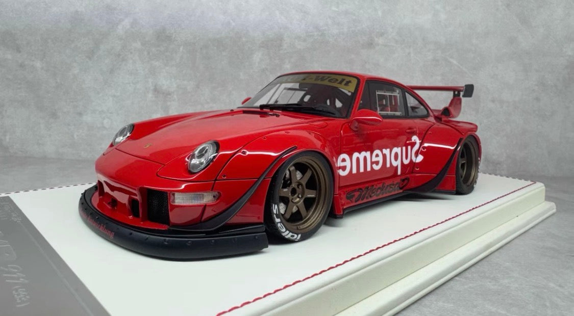 Davis & Giovanni Porsche 911 RWB Supreme Red Edition 1/18 Resin Model