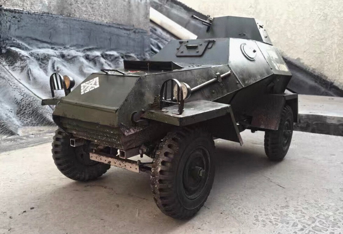 1/6 Scale WWII Soviet BA-64 Armored Reconnaissance Vehicle Custom Model