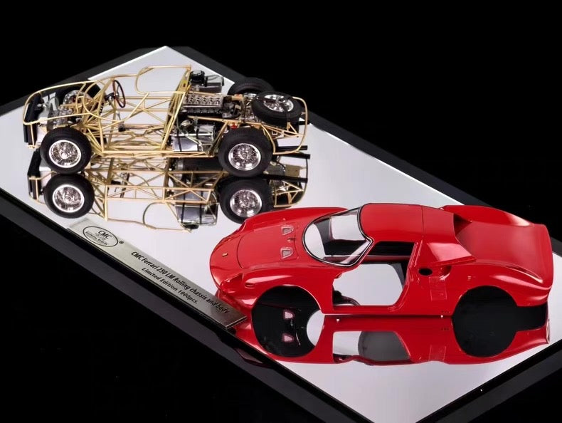 CMC 1/18 Ferrari 250 GTO M-269 Skeleton & Body Set | Diecast Model | Collector Grade