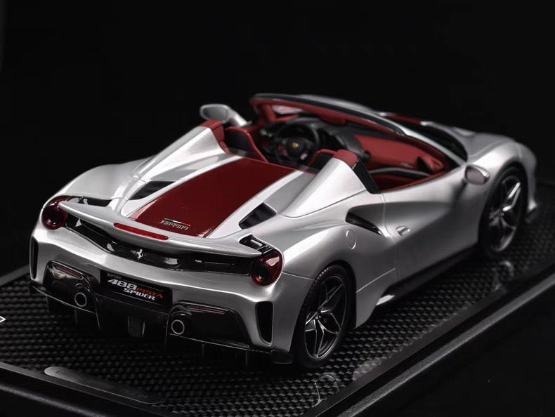 BBR 1/18 Ferrari 488 Pista Spider Club Version Resin Model