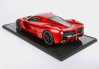BBR 1/12 Ferrari LaFerrari Aperta Resin Model Metallic Red