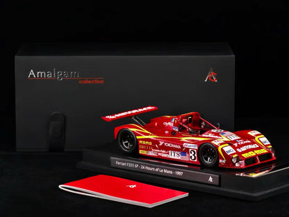 Amalgam 1/18 Ferrari 333 SP Le Mans 1997 #3 Resin Model