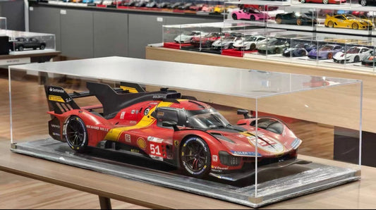 Amalgam 1/5 Ferrari 499P Le Mans 2023 Winner Weathered Resin Model