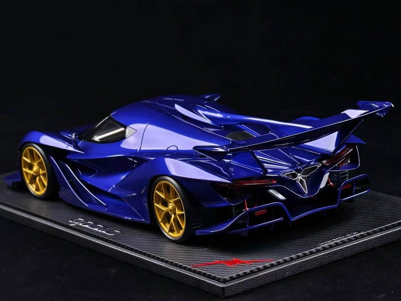 Peako 1/12 Apollo IE Resin Model | Electroplated Blue