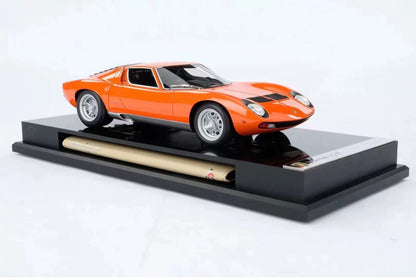 Amalgam 1/18 Lamborghini Miura P400 SV Resin Model