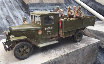 1/6 Scale WWII Soviet ZIS-5 Cargo Truck Custom Display Model