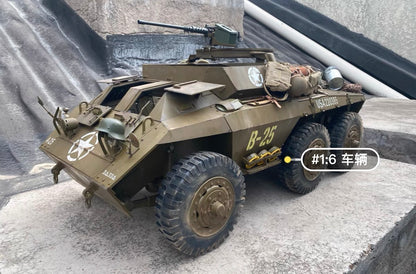 1/6 Scale WWII US Army M20 Armored Utility Car Custom Display Model