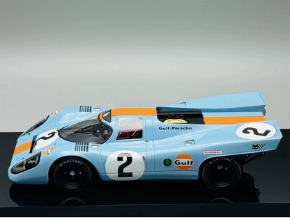 Amalgam 1/18 Porsche 917K Daytona Gulf Livery Resin Model