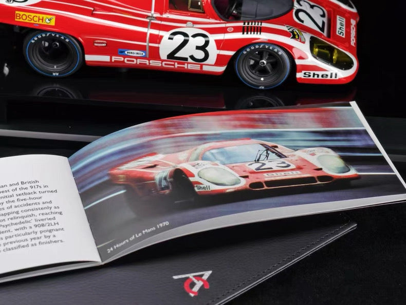 Amalgam 1/18 Porsche 917K 1970 Le Mans Winner No.23 Resin Model