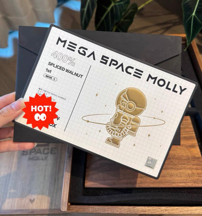 Pop Mart Mega Royal Molly 400% Wooden Edition 87/99
