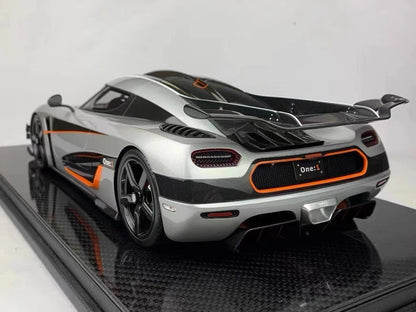 Frontiart 1/12 Koenigsegg One:1 Resin Model | Silver Edition | Collector Grade