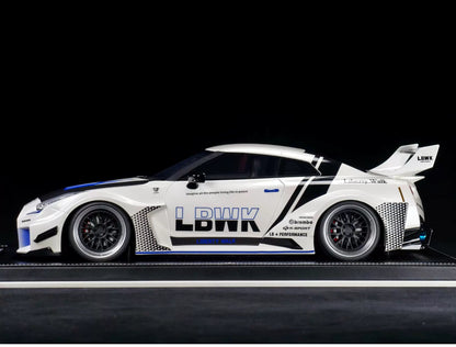 IVY 1/12 LB-Silhouette Works GT Nissan 35GT-RR Resin Model