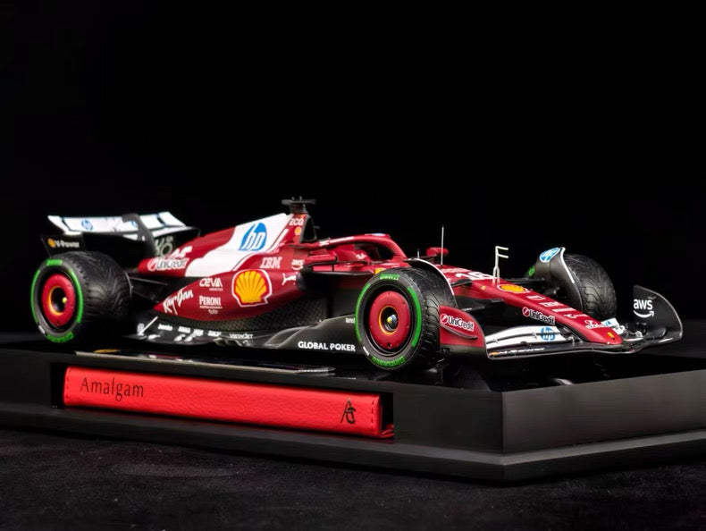 Amalgam 1/18 Ferrari SF-25 #16 Charles Leclerc Resin F1 Model