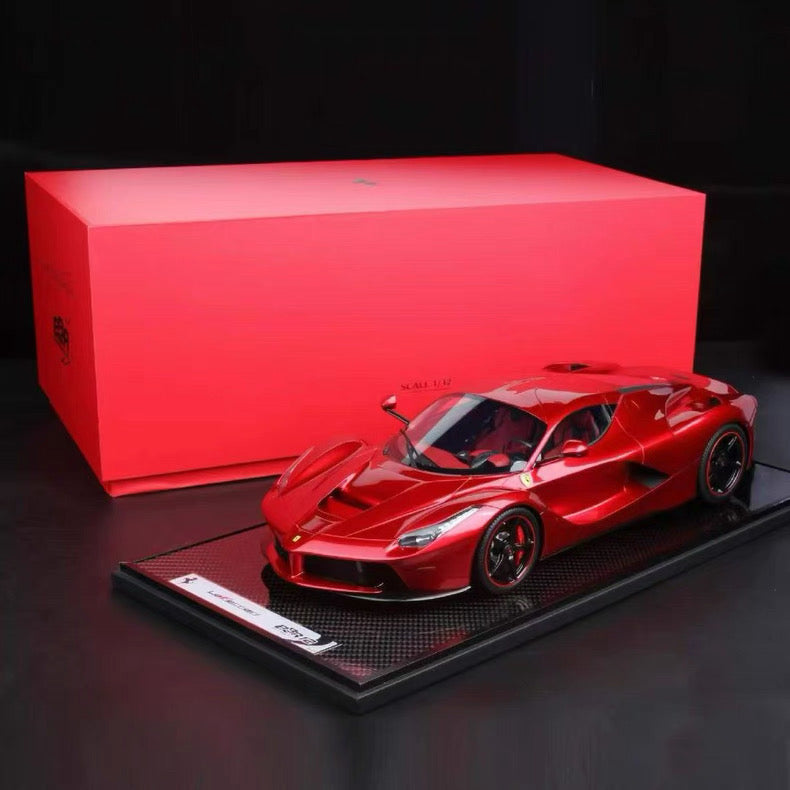 BBR 1/12 Ferrari LaFerrari Volcano Red Resin Model