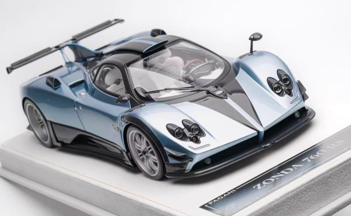 HH Model 1/18 Pagani Zonda 760 Coupe Azzurro Thetys Limited 10