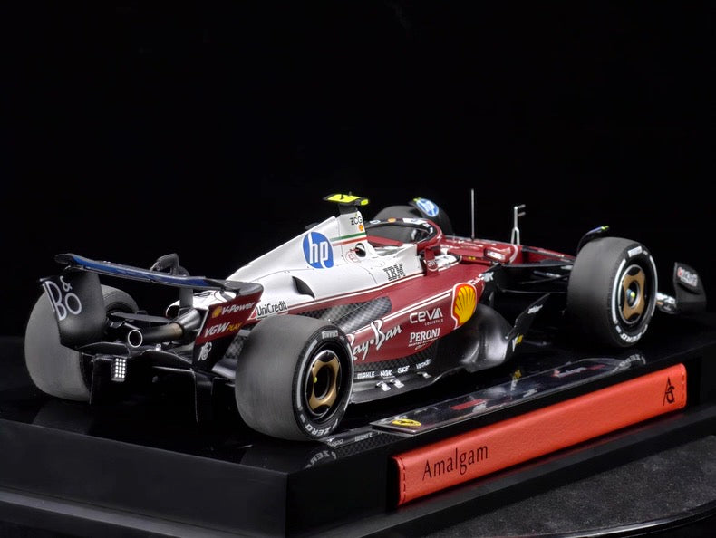 Amalgam 1/18 Ferrari SF-25 Monza Livery No.44 Lewis Hamilton Resin Model