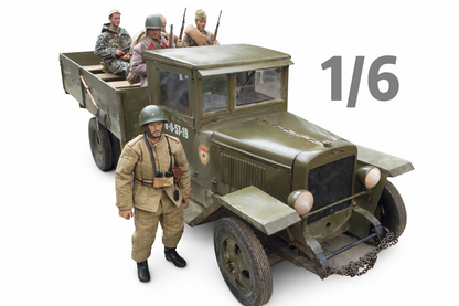 1/6 Scale WWII Soviet ZIS-5 Cargo Truck Custom Display Model