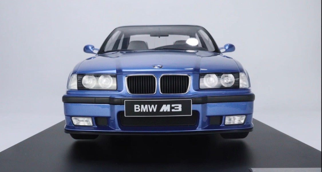 GT Spirit 1/8 BMW M3 (E36) 3.2 Blue Resin Model