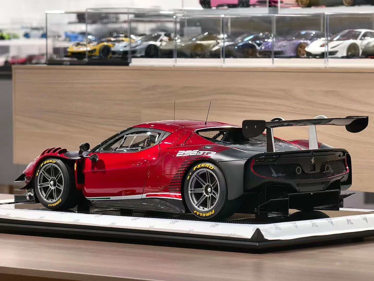 Amalgam 1/8 Ferrari 296 GT3 Resin Model