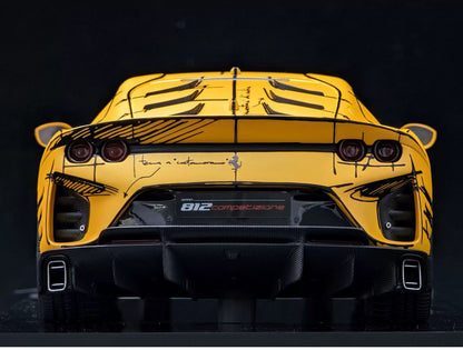 Amalgam 1/18 Ferrari 812 MVS ART Auction Edition Resin Model