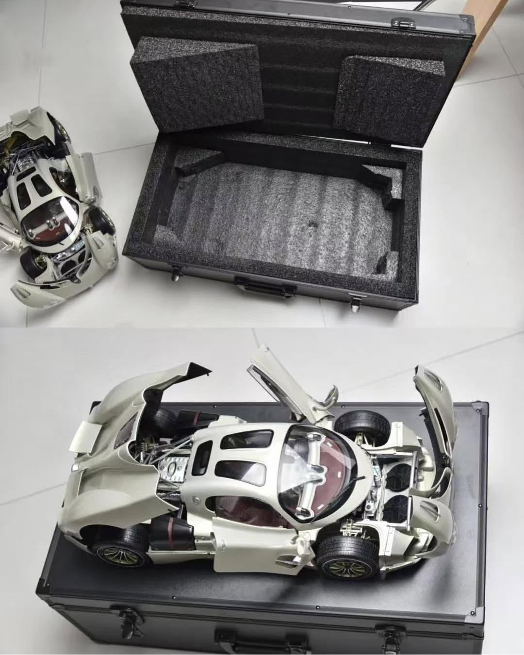 Pocher 1/8 Pagani Utopia Coupé Rinascimento Lucido – Finished Display Model – Rare in Stock