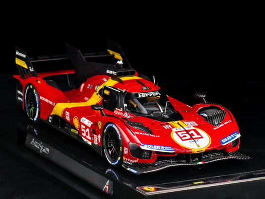 Amalgam 1/18 Ferrari 499P #51 2023 Le Mans Winner Resin Model
