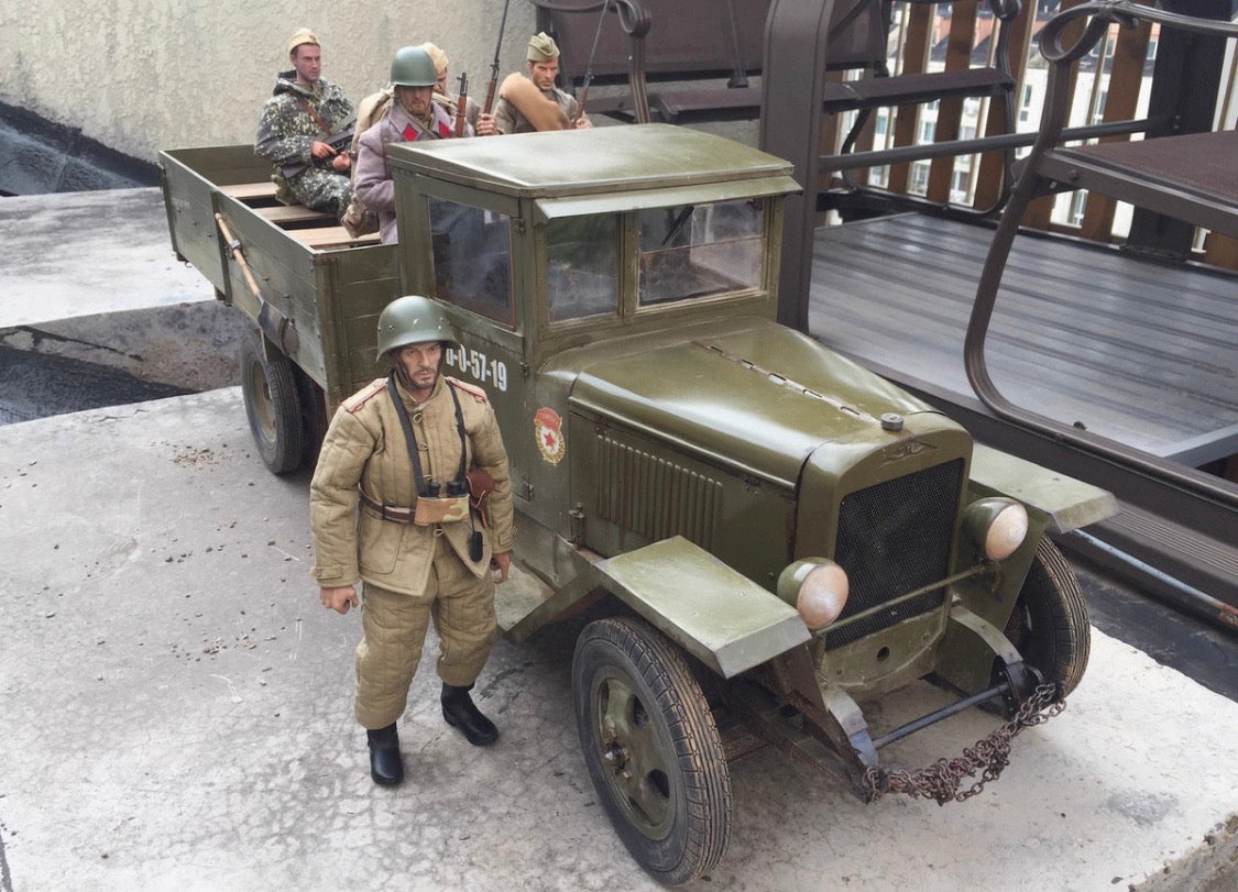 1/6 Scale WWII Soviet ZIS-5 Cargo Truck Custom Display Model